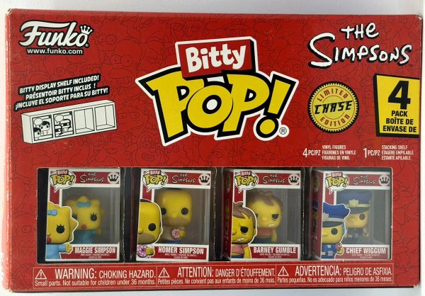 Bitty Pop! The Simpsons 4-Pack