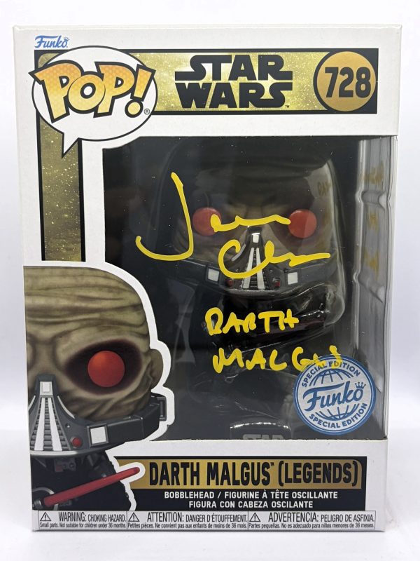 Darth Malgus 728 פאנקו פופ (Signed) Darth Malgus (Legends) #728