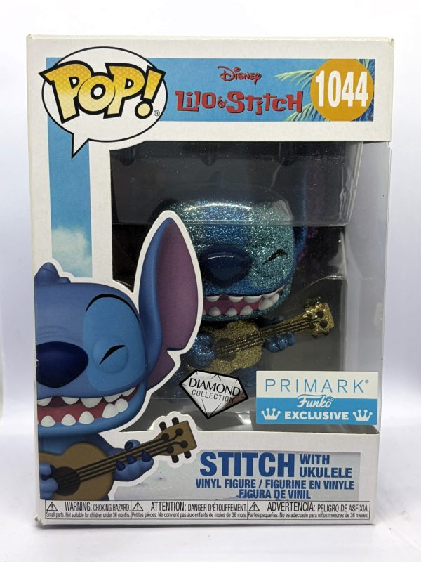 Stitch with Ukulele 1044 פאנקו פופ Stitch with Ukulele #1044
