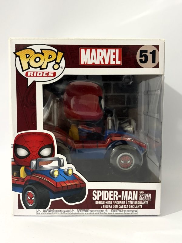 פאנקו פופ Spider-Man With Spider-Mobile #51