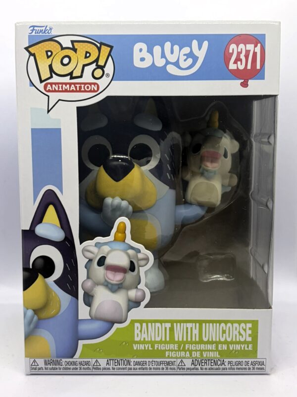 פאנקו פופ Bluey - Bandit with Unicorse #2371