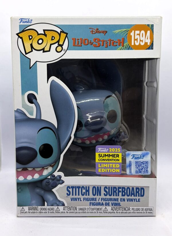 Stitch on Surfboard #1594 פאנקו פופ Stitch on Surfboard #1594