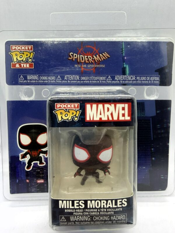 Miles Morales - Pocket Pop! Keychain פאנקו פופ Miles Morales - Pocket Pop! Keychain