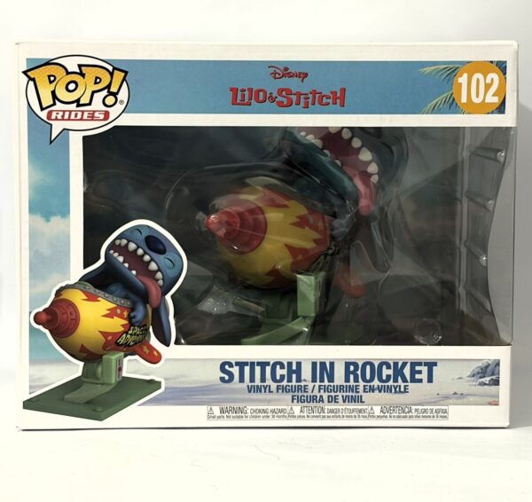 פאנקו פופ Stitch in Rocket #102