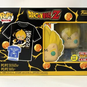 פאנקו פופ Dragon Ball Z - Majin Vegeta Pop! & Tee Bundle
